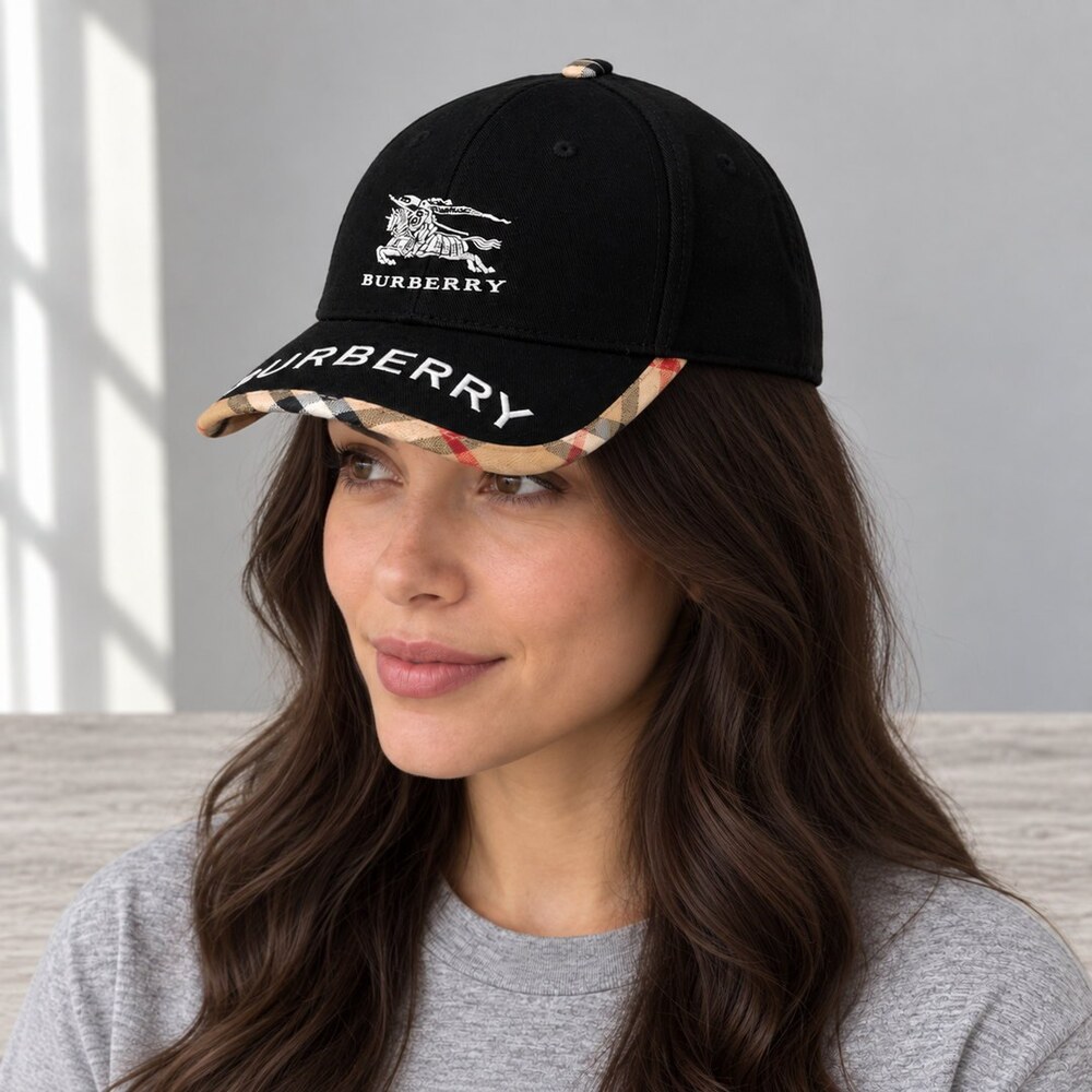 Burberry Vintage Check Baseball Cap - Picture 3 of 6